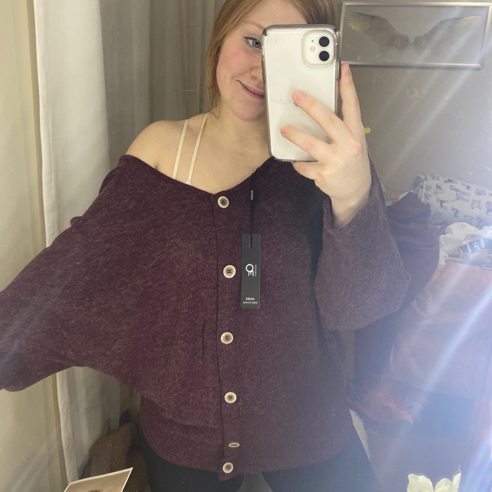 Purple Sweater